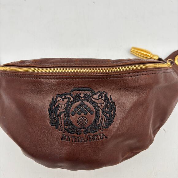 Bottega Veneta Handbags - Vintage Bottega Veneta Brown Belt Bag Fanny Pack Women's